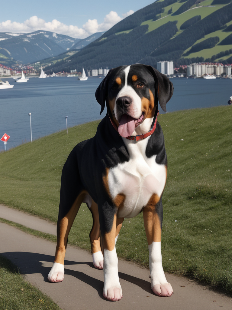 greater swiss mountain dog