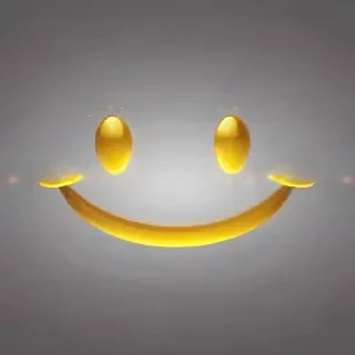 transparent happy face