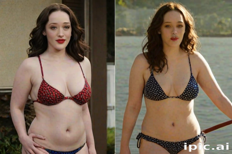 kat dennings in bikini
