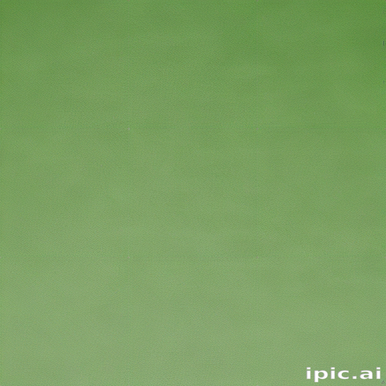 Vibrant Green Background with a Smooth Texture for Creative Projects