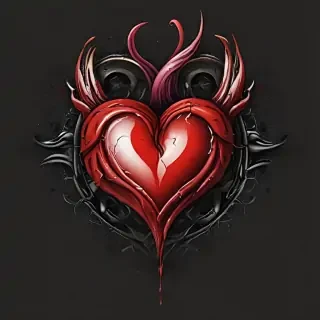 heart tattoo png