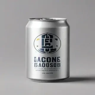 beer can mockup