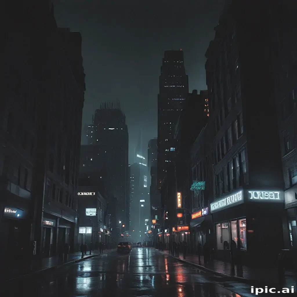 dark city aesthetic