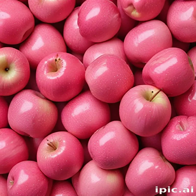 pink apple wallpaper