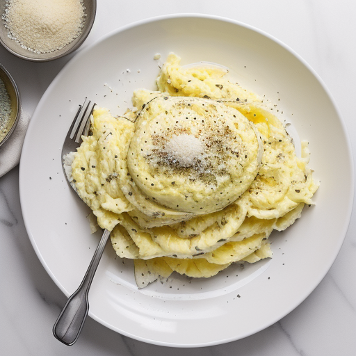 ina garten scrambled eggs cacio e pepe