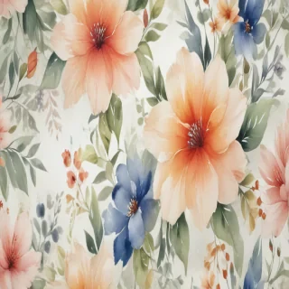 watercolor floral background