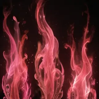pink flames png