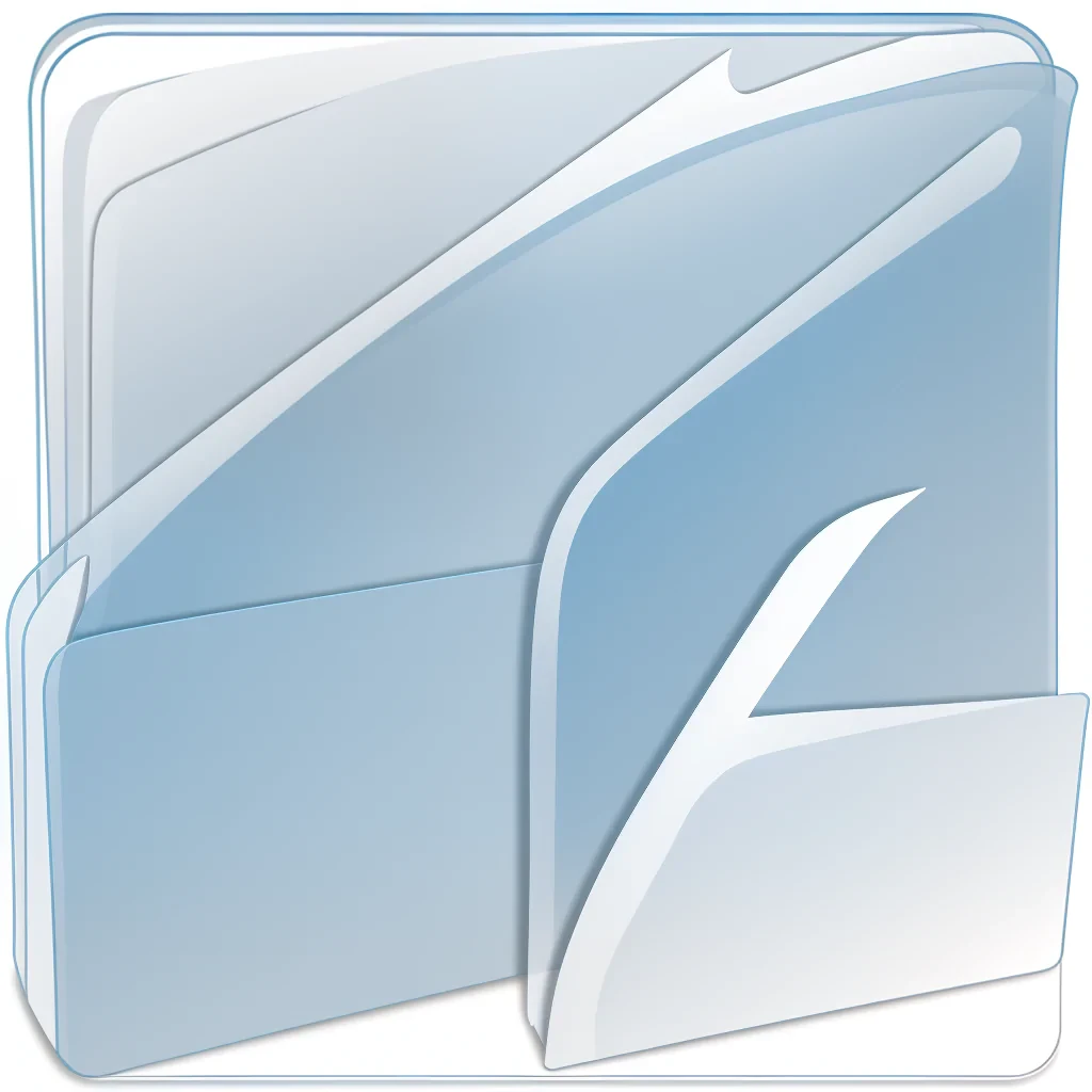 transparent folder icon