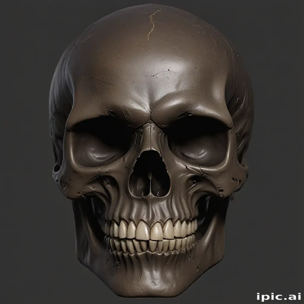 skull face png