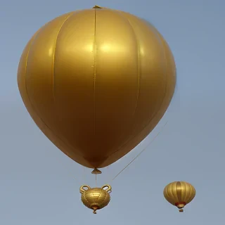 golden balloon