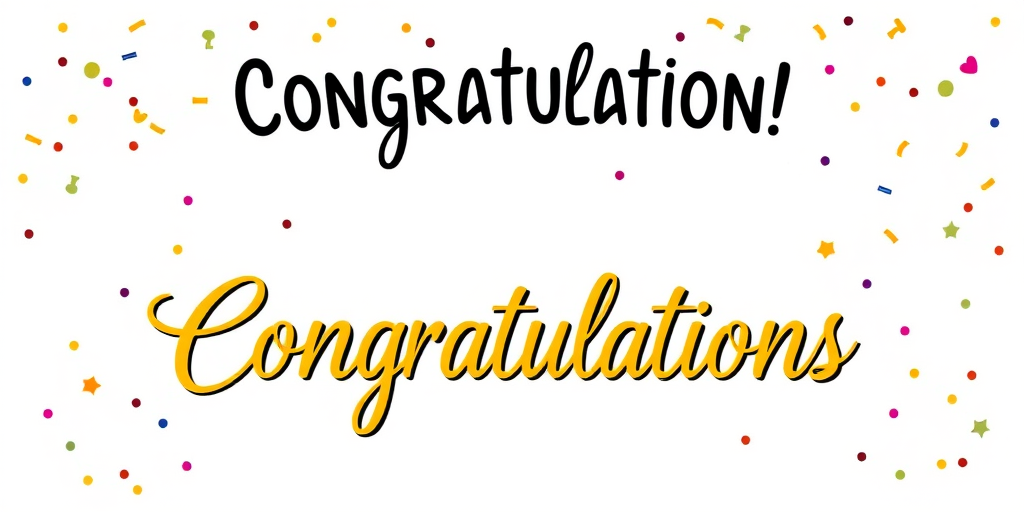 congratulations transparent background