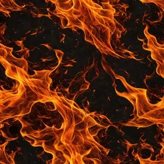 background on fire