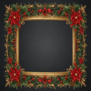 christmas frame clipart
