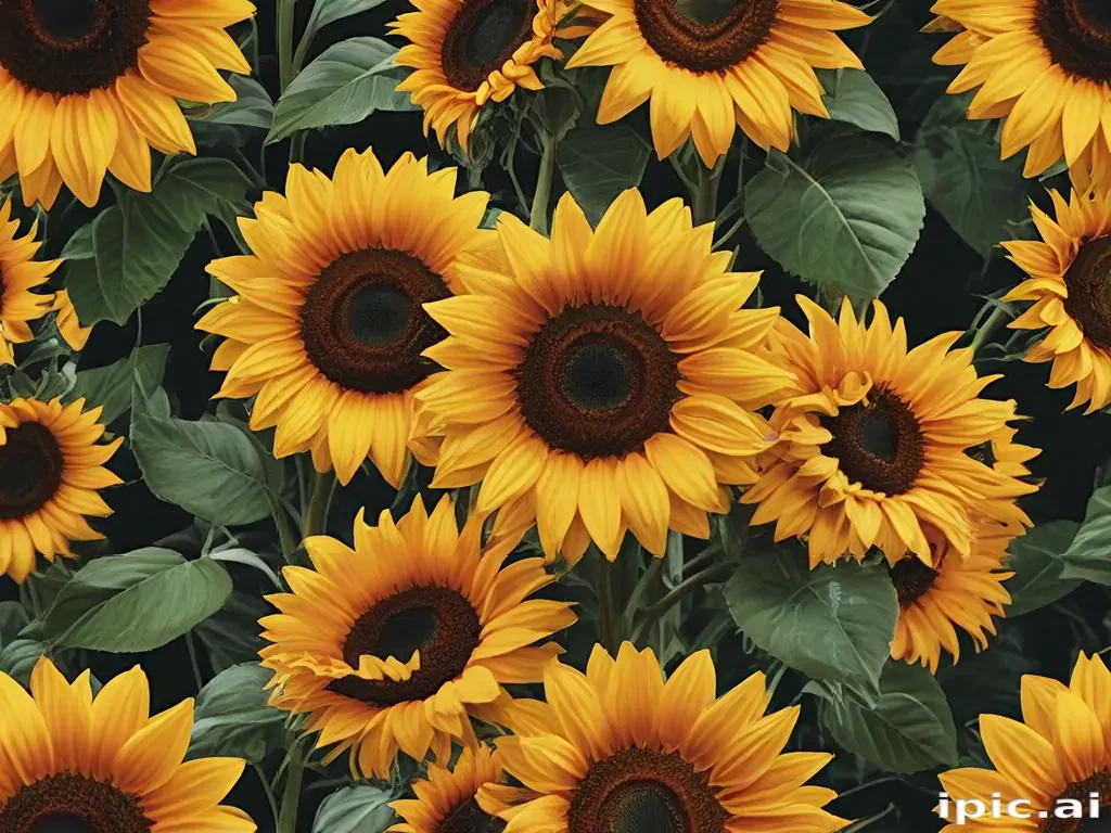 aesthetic sunflower wallpaper