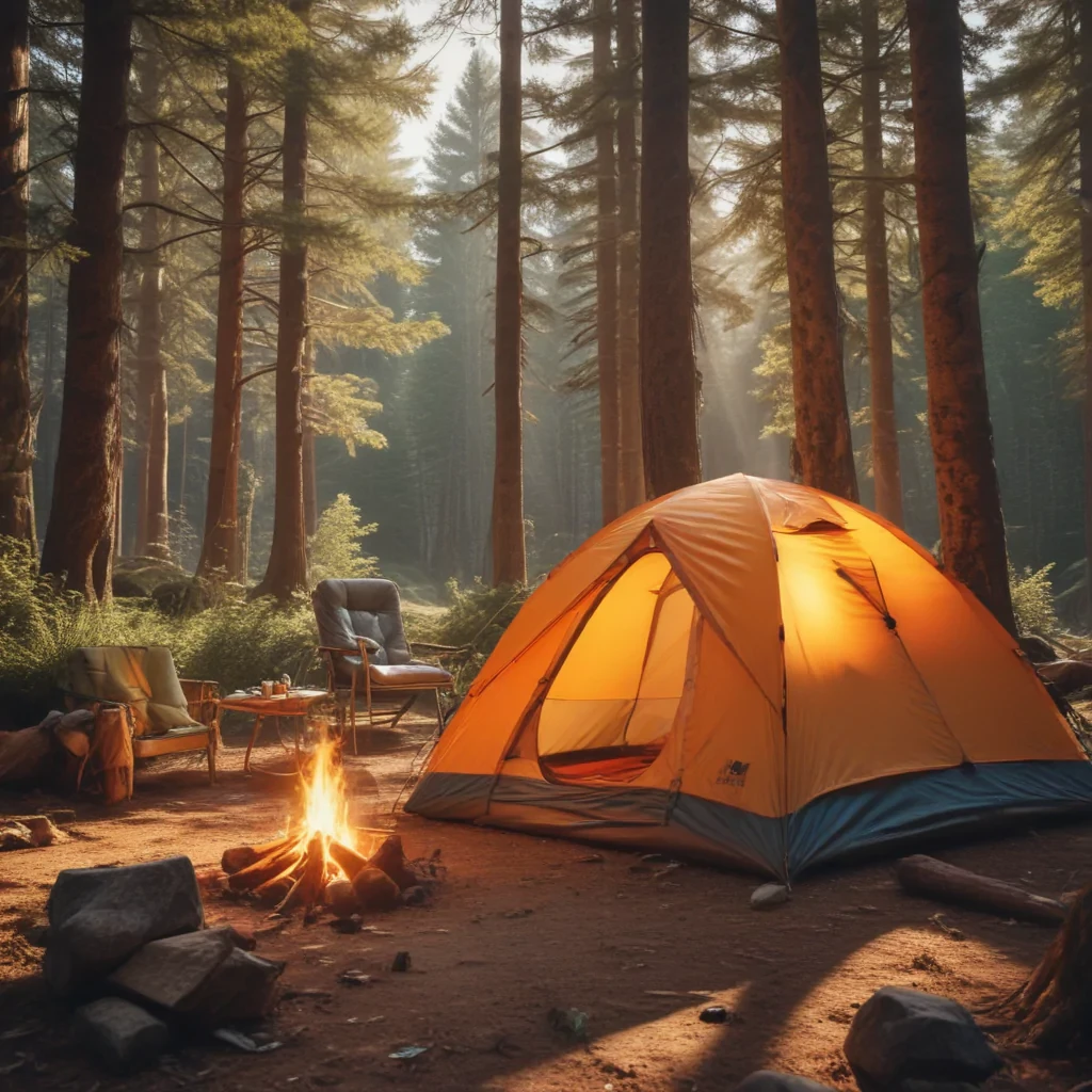 camping background