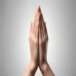 pray hands png