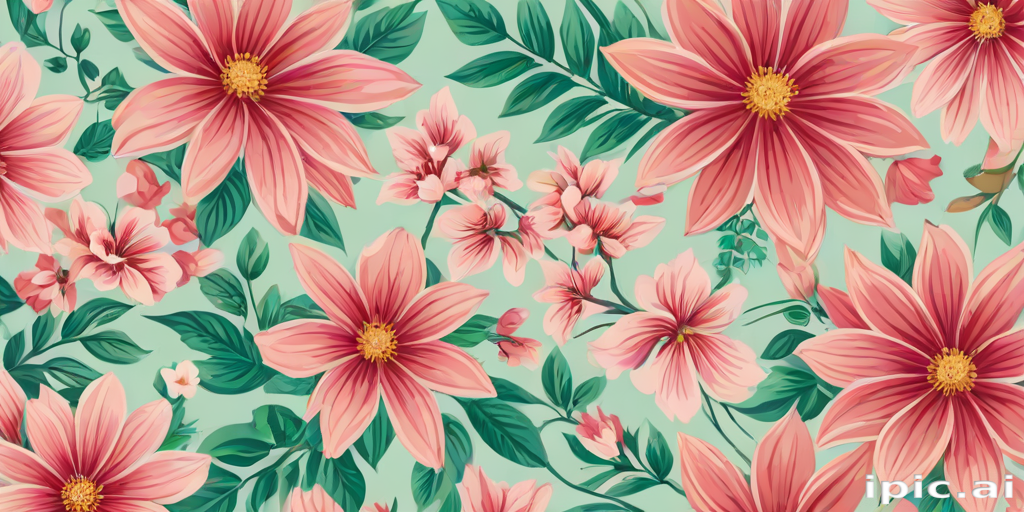 floral computer background