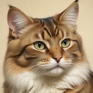 vintage cat drawing