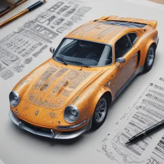 car doodle