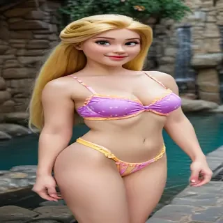 rapunzel bikini