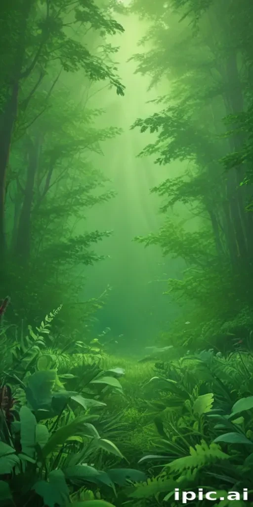 green background plain
