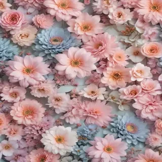 pastel aesthetic flower wallpaper