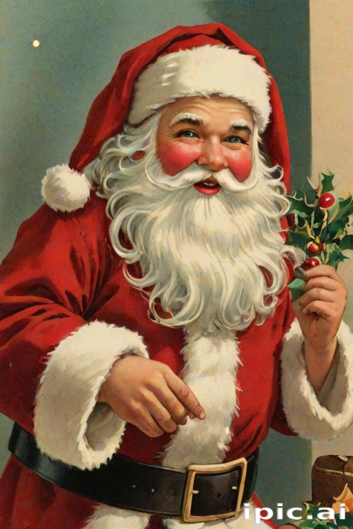 vintage santa images