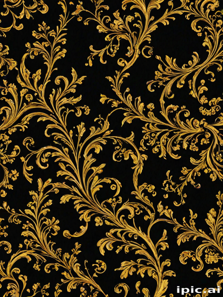 gold black background