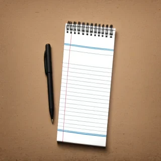 notepad background