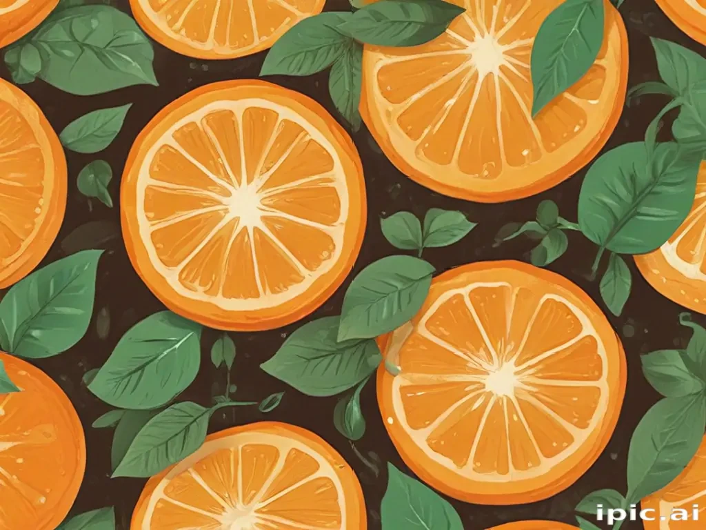 cute orange wallpaper