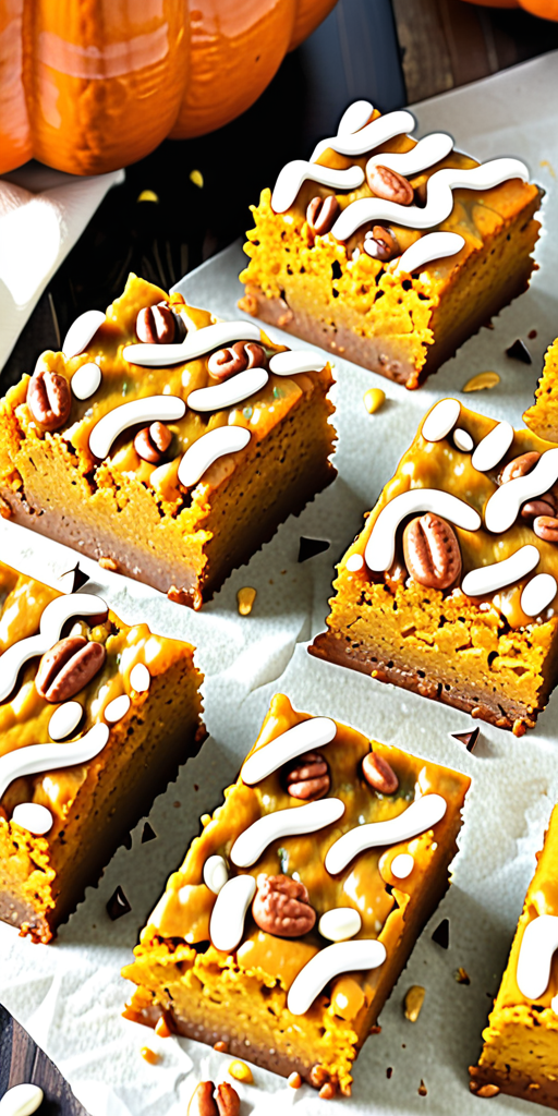 pumpkin and cake mix bars