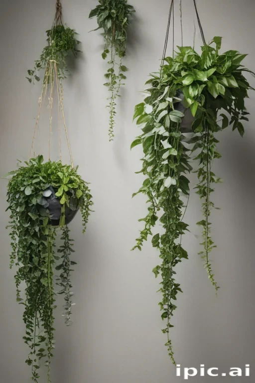 hanging plants png