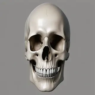 transparent skull png