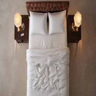 bed top view