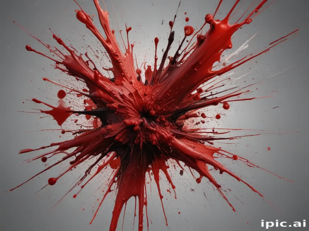 blood splatter png