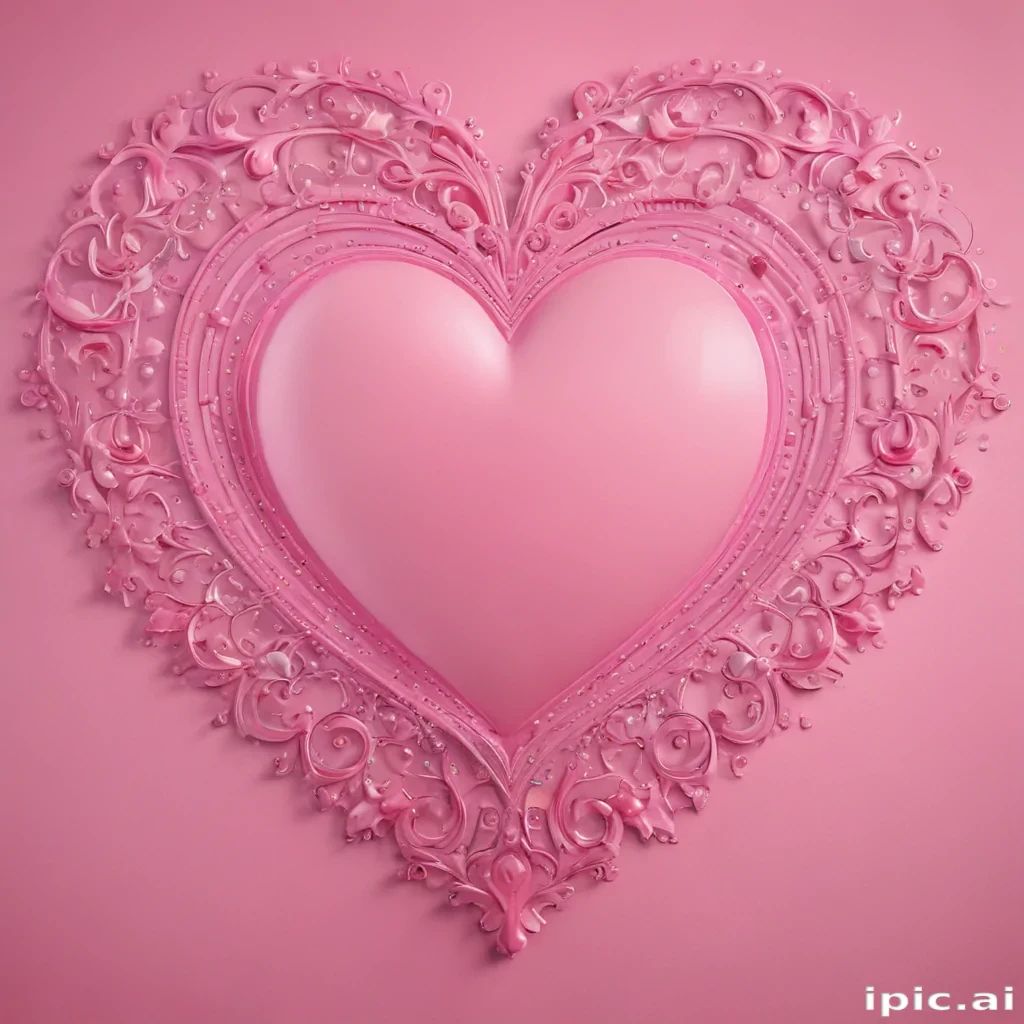 background pink heart