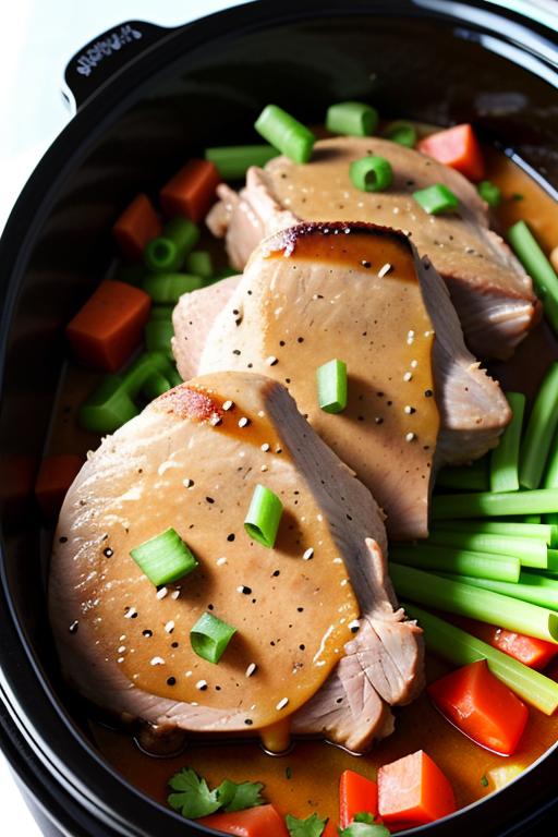hawaiian crock pot pork chops