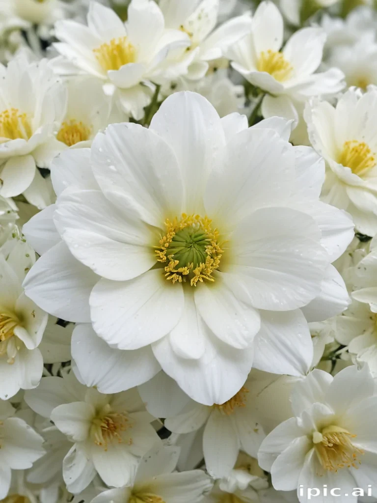 white flower wallpaper