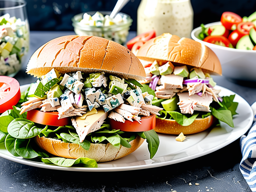 what to serve with chicken salad sandwiches