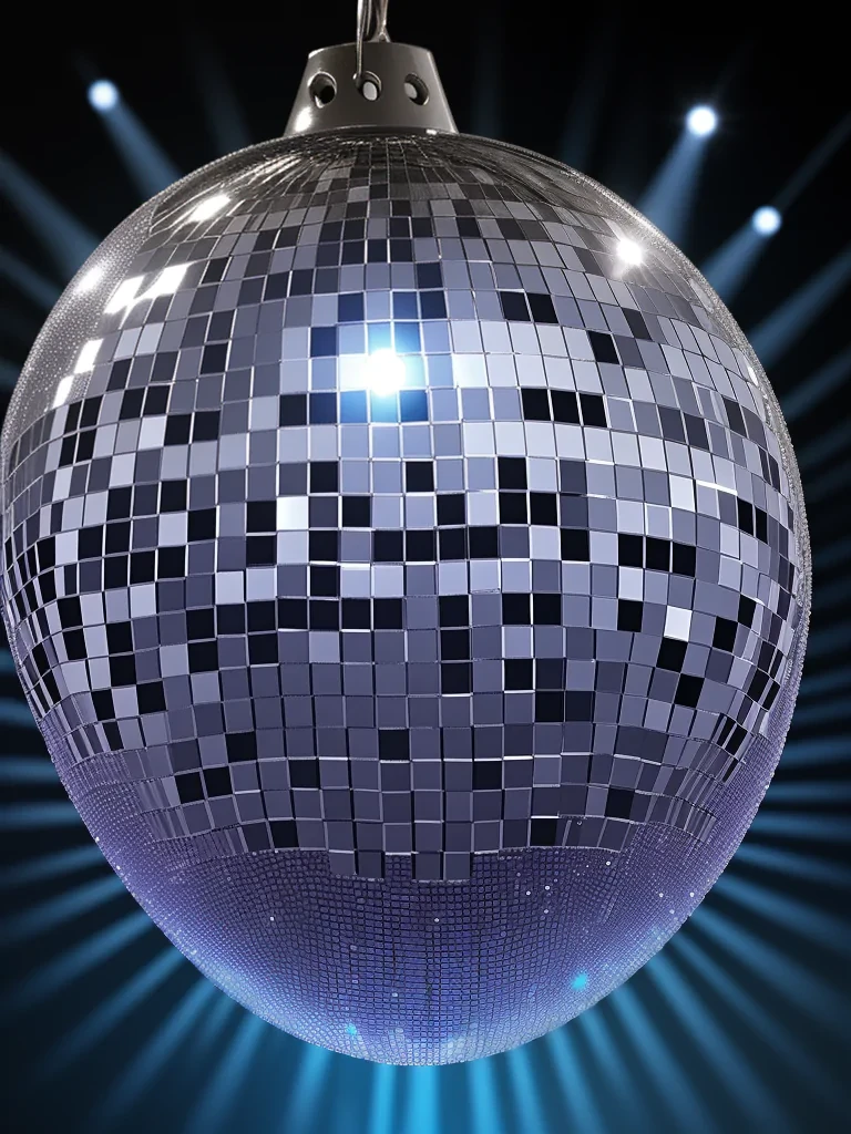 disco ball transparent