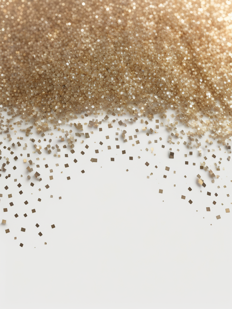 transparent background glitter
