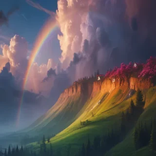 aesthetic wallpapers rainbow