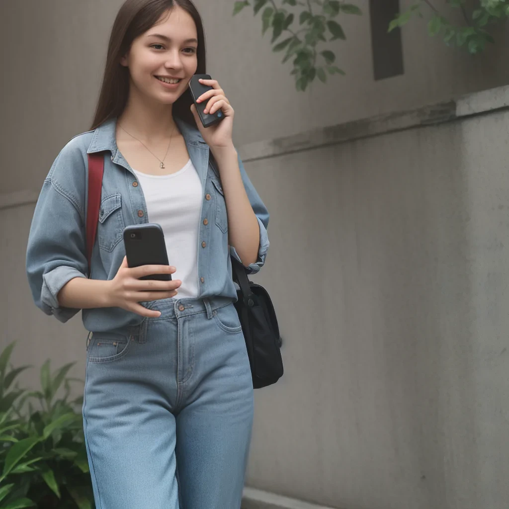 phone in hand png