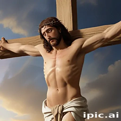 jesus on the cross picture