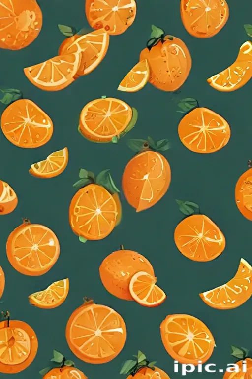 cute orange wallpaper