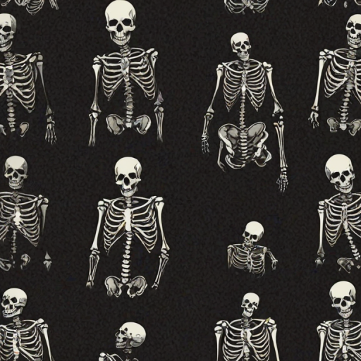 skeleton wallpaper