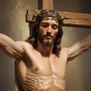 a picture of jesus on the cross