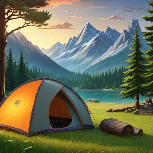 camping background