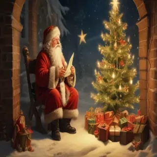 vintage merry christmas image