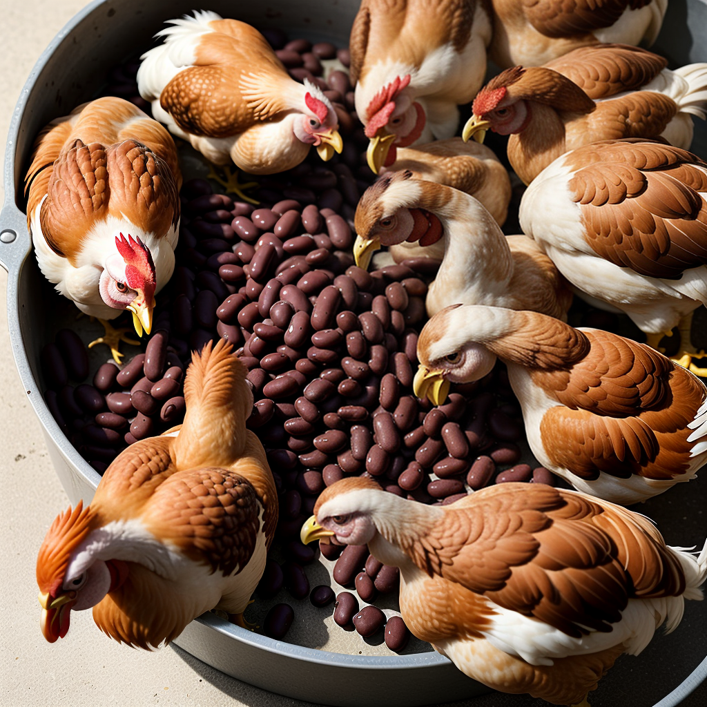 can chickens eat black beans
